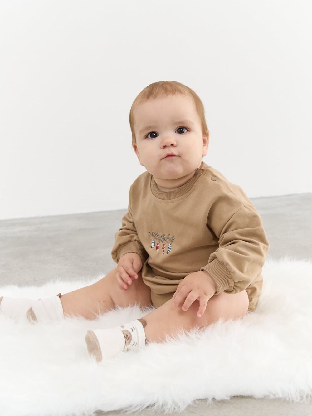 Свитшот боди "Мускатный орех" 0+