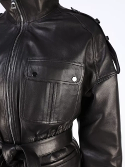 Кожаная куртка демисезонная