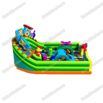 Надувной батут "Паровозик"