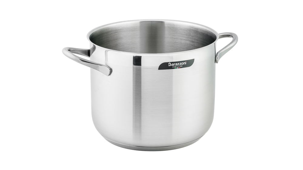 Кастрюля высокая с крышкой 6л Barazzoni Prestige