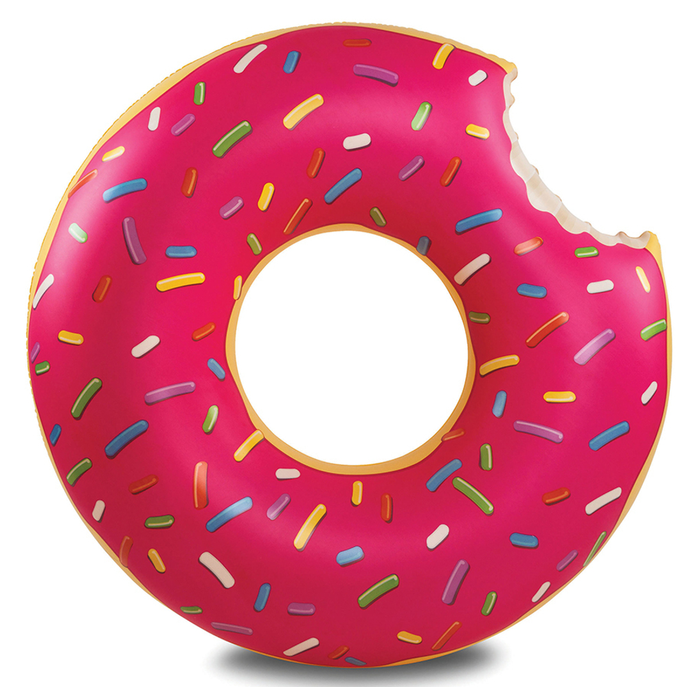 Круг надувной strawberry donut