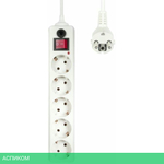 Сетевой фильтр Buro 500SH-10-W белый