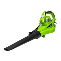 Воздуходувка-пылесос садовый электрический Greenworks Арт. 2406507, 220 В, 3000 Вт