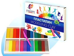 Пластилин Классика 24 цвета