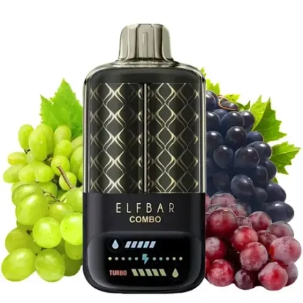 Elf Bar COMBO 25000 - Grape Mary Drink (5% nic)