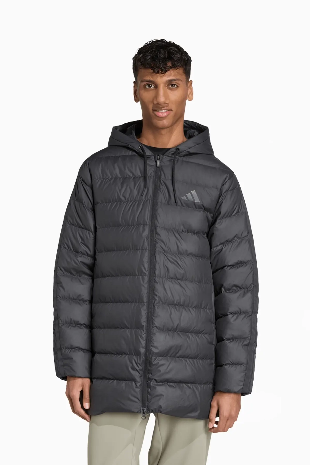 Куртка adidas Essentials CLIMAWARM 3-Stripes Light Down - черный