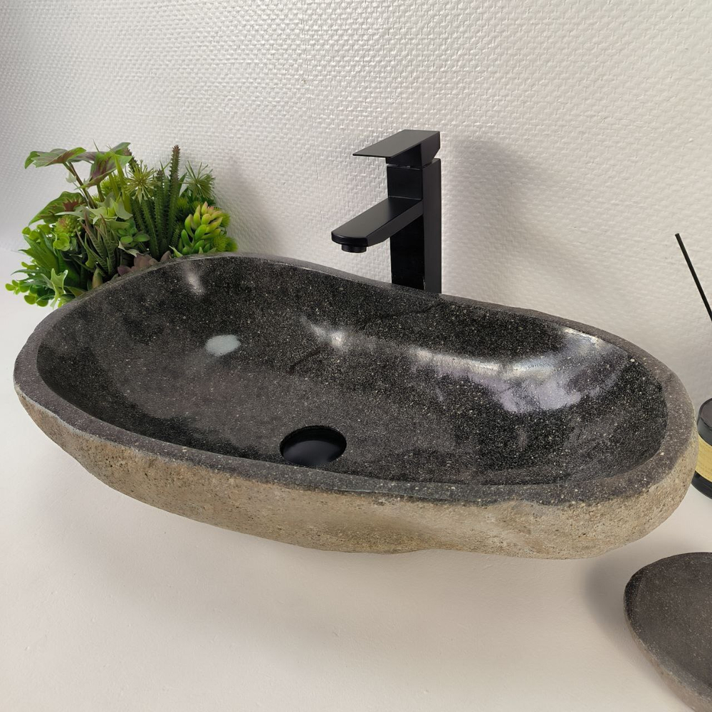 Раковина из речного камня RS-65136 61*36*15 0858