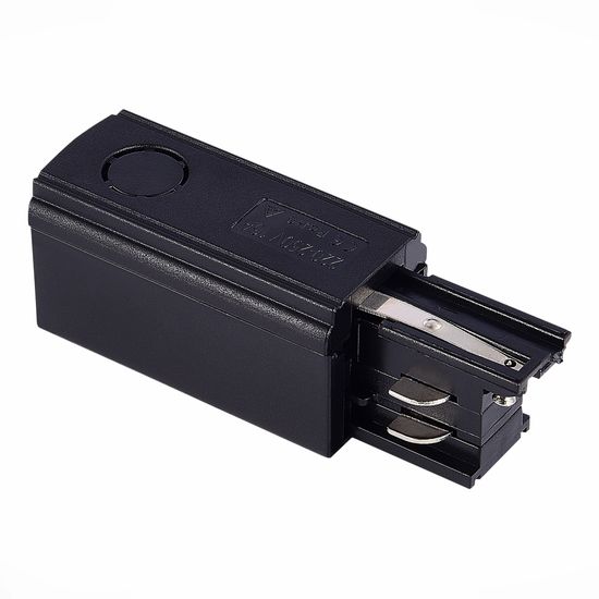 ST030.409.10L Левый Токоподвод для трехфазного шинопровода ST-Luce Черный TRACE