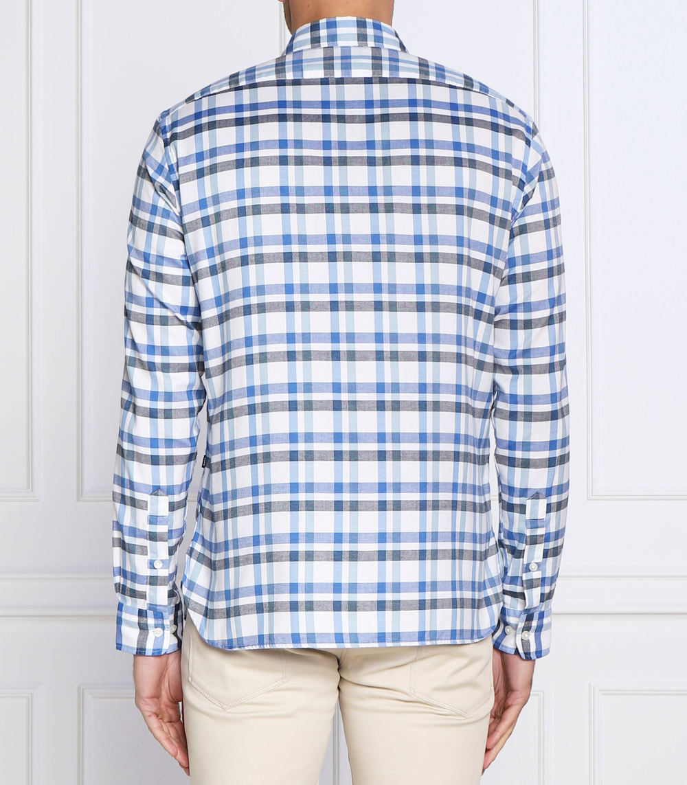 рубашка liam_53f BOSS BLACK - голубой(50483724)