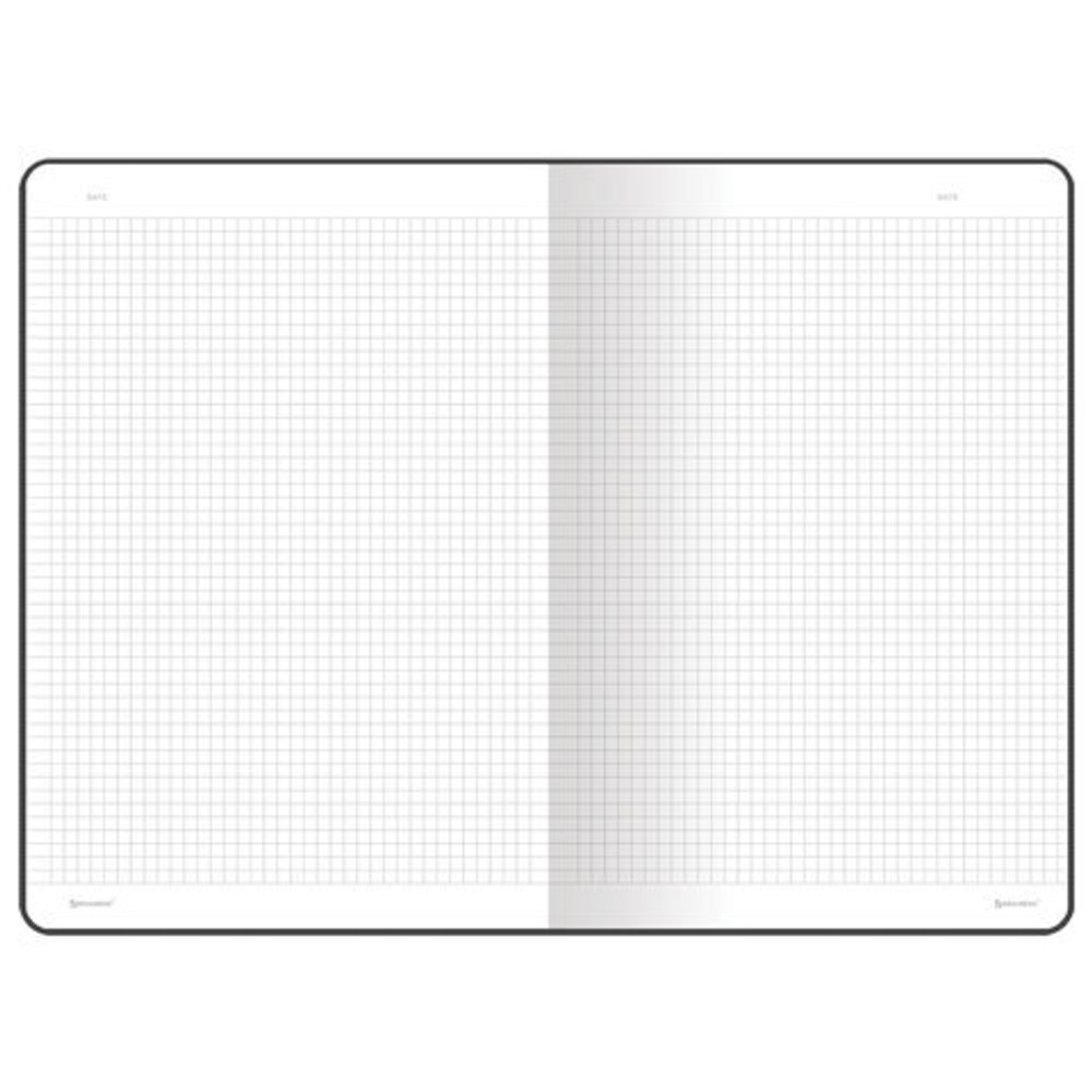 Блокнот с резинкой в клетку 96 л., БОЛЬШОЙ ФОРМАТ А4 204х299 мм, BRAUBERG, "Classic", 115529