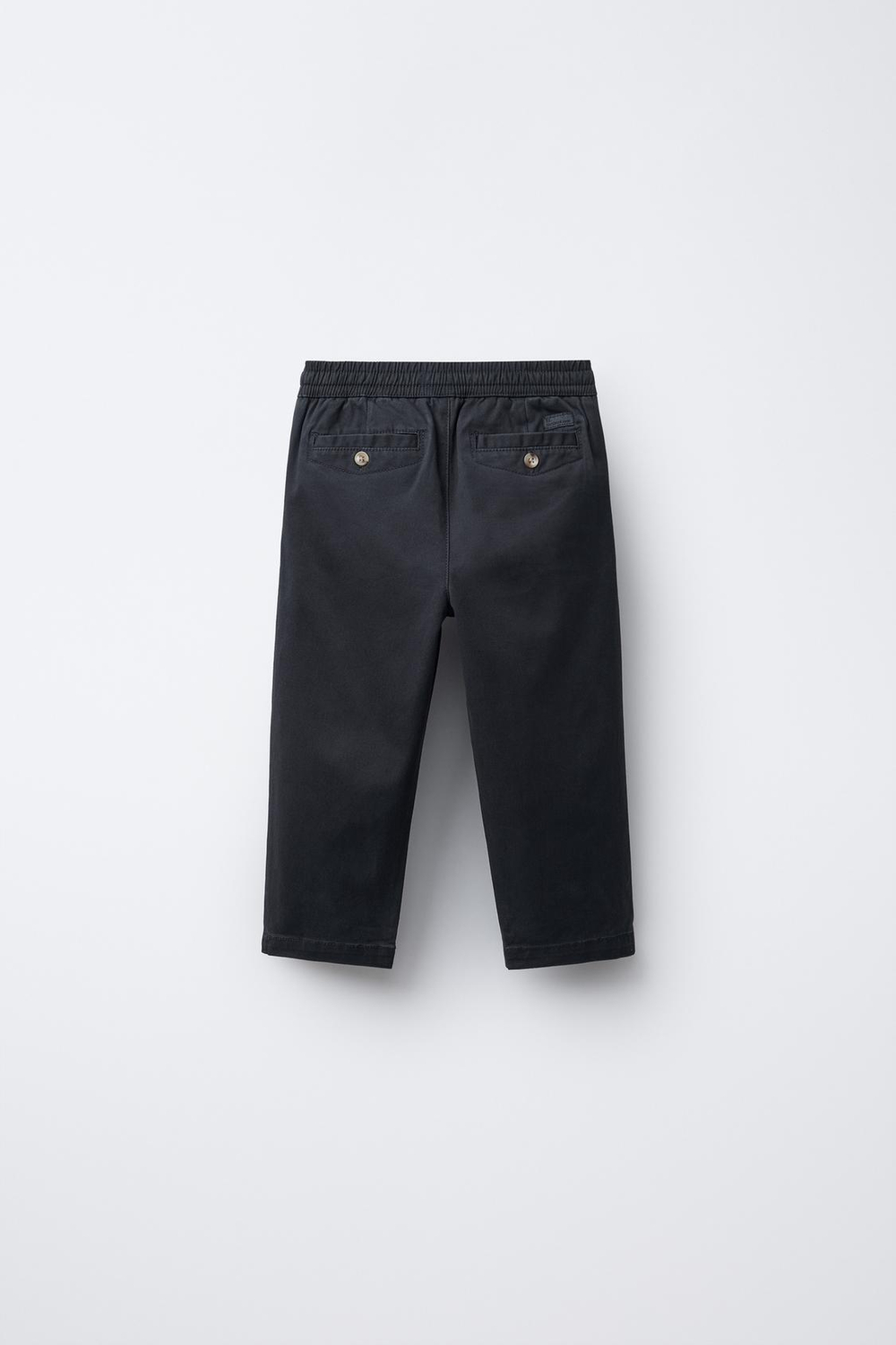 ZARA ПРЯМЫЕ БРЮКИ ЧИНОС, МОРСКОЙ СИНИЙ