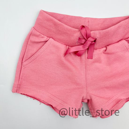 Шорты "Солнечное лето" из футера, королевский розовый