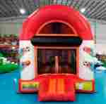 Детский надувной батут "Мячики" с крышей 5*3*3.5 м