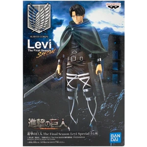 Banpresto - Attack on Titan - The Final Season Levi Figure 6 Inch