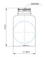 Банка 250 мл 45 мм ПЭТ от производителя «Тара-Гост»