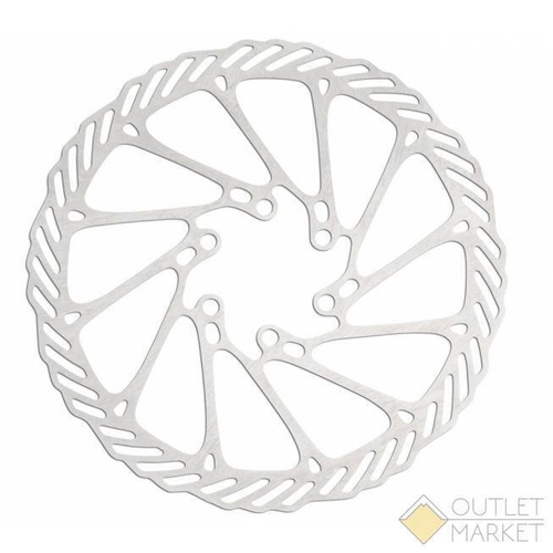 Тормозной диск 160мм+6болтов нерж. сталь серебро CL-160 CLARKS