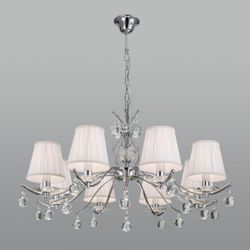 Citilux Шелли CL438181 Люстра подвесная с абажурами Хром
