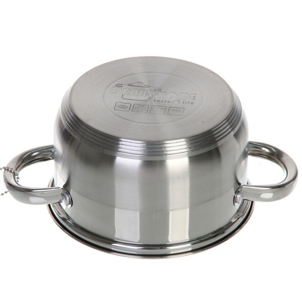 Набор посуды из нержавеющей стали EMMA 3 предмета (3 кастрюли 1,9л, 2,7л, 3,6л), DH14-3