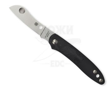 Складной нож Spyderco Roadie Slip Joint C189PBK c клинком из стали Böhler N690Co, рукоять FRN