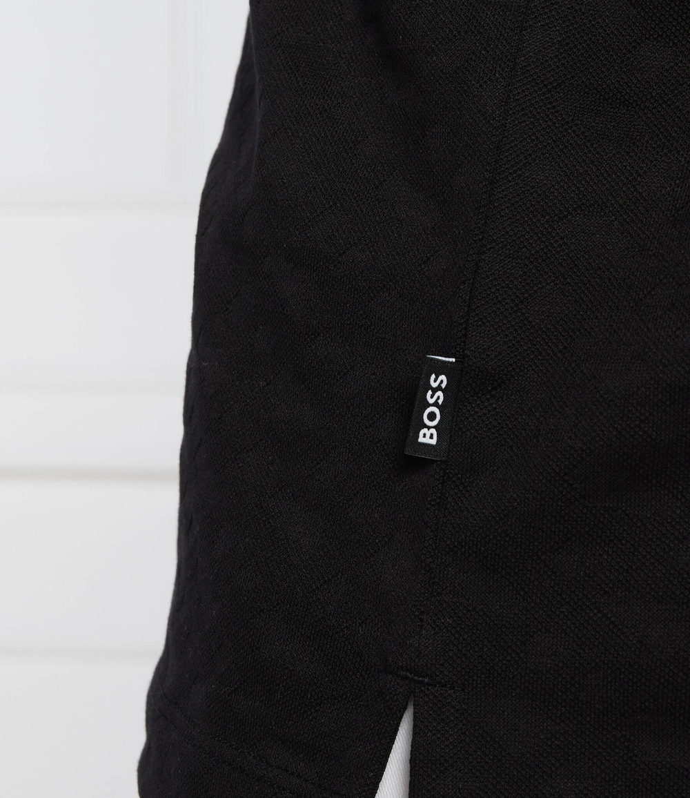 Поло Piket 40 BOSS BLACK - черный(50494057)