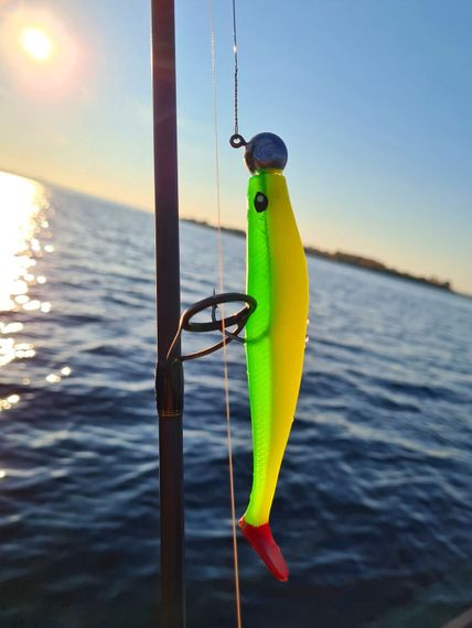 Виброхвосты LJ 3D Series RED TAIL SHAD 5.0in (12.50)/PG33 3шт.