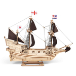 Деревянный конструктор Корабль Владыка Морей (EWA)