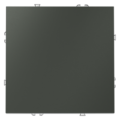 Перекрестный переключатель встраиваемый VOLTUM S70 одноклавишный 10А, (титан)