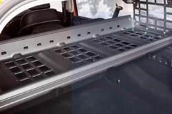 Полка в багажник металл Tank 300