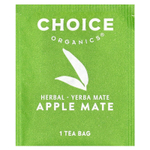 Choice Organics, травяной йерба мате, яблочный мате, 16 чайных пакетиков, 36 г (1,27 унции)