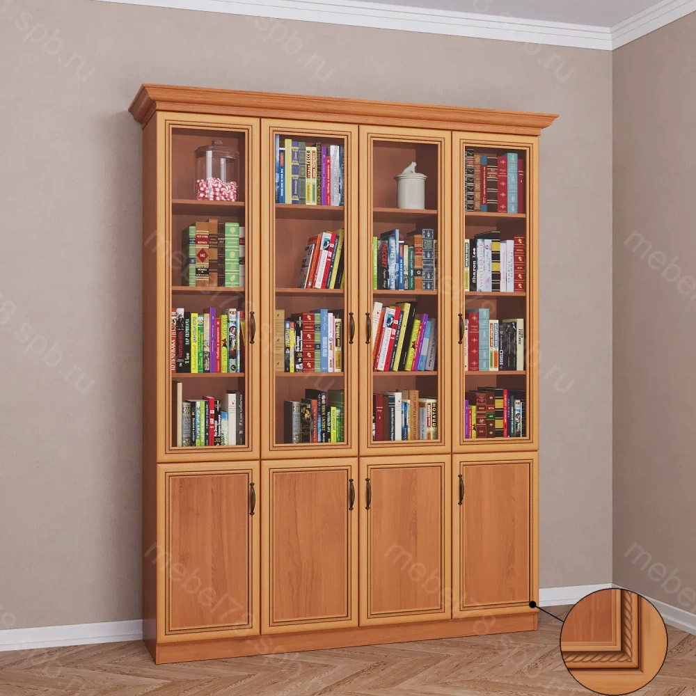 Шкаф книжный 4/9