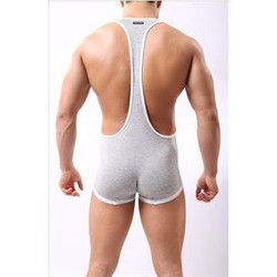 Мужской комбинезон серый WowHomme Wrestler Modal Overall