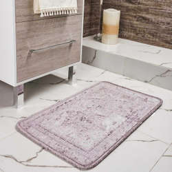 Коврик для ванной 50x80 Arya home Mathilda лиловый