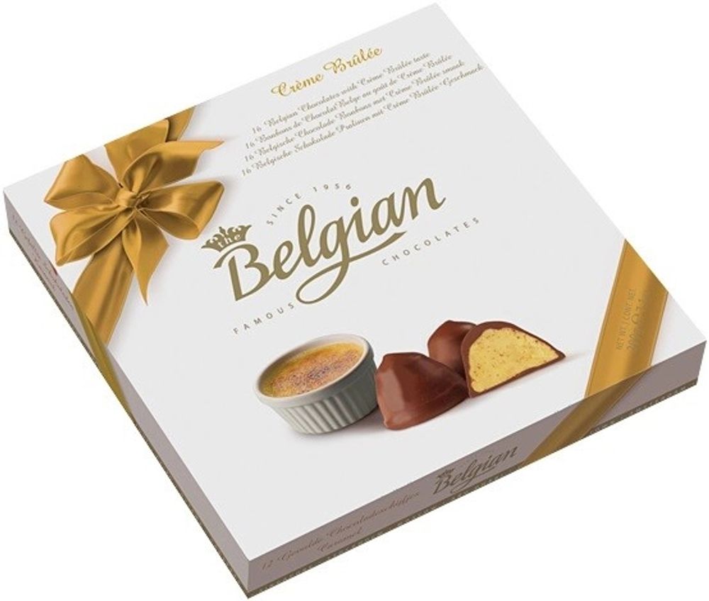 Шоколад Бельгиан Пралине Крем-брюле / The Belgian Creme Brulee Pralines 200г