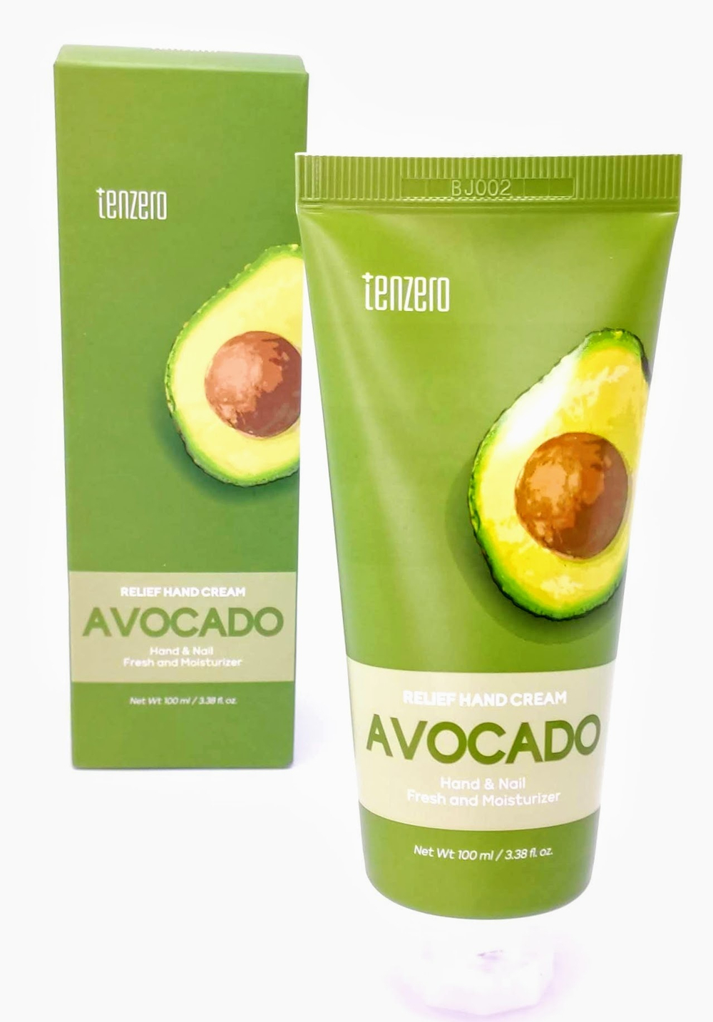 Крем для рук и ногтей с экстрактом авокадо Tenzero Relief Hand Cream  Avocado 100 мл.