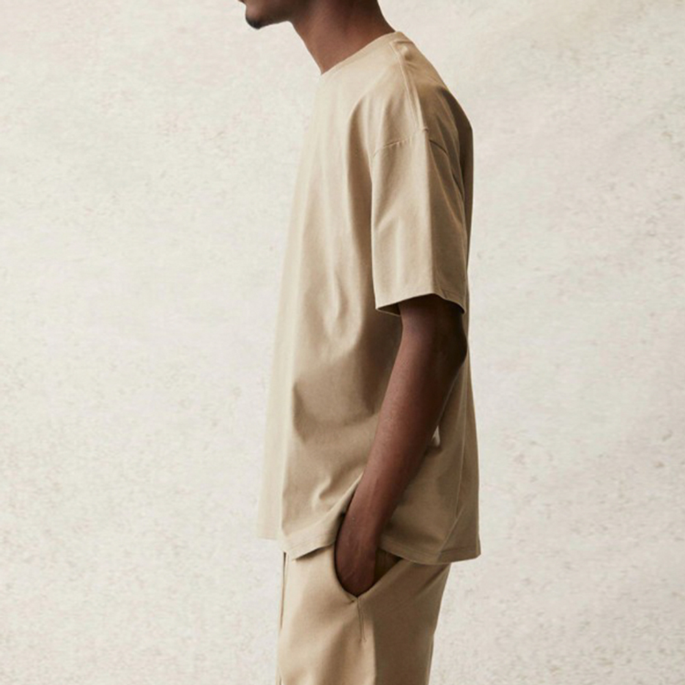 Футболка Fear of God Essentials Short Sleeve Tee Moss, FOG-SS21-584