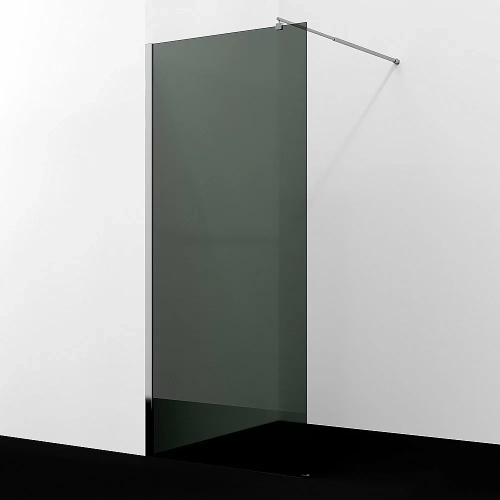 Душевое ограждение WasserKRAFT Rur 30W40-TG 120 стекло тонированное/профиль серебристый