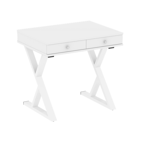 Home Office Стол письменный VR.SP-1-79.M Белый Бриллиант/Металл Белый 794*600*750