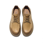 Hautton Jeans Top Grain Cow Leather Casual Leather Shoes Men"s