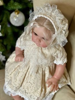 Кукла Реборн мягконабивная 60см в пакете (FA-597)