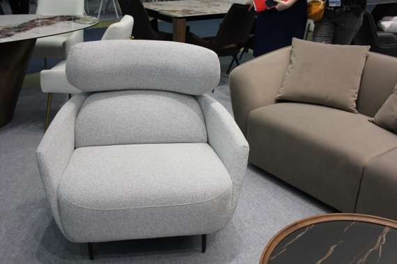 Кресло Forge серое