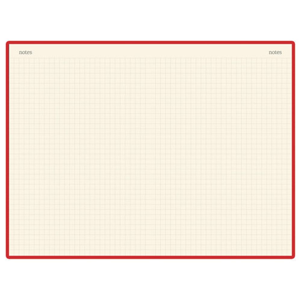 Блокнот МАЛЫЙ ФОРМАТ (90х130 мм) А6, 100 л., твердый, балакрон, на резинке, BRUNO VISCONTI, Красный, 3-102/04