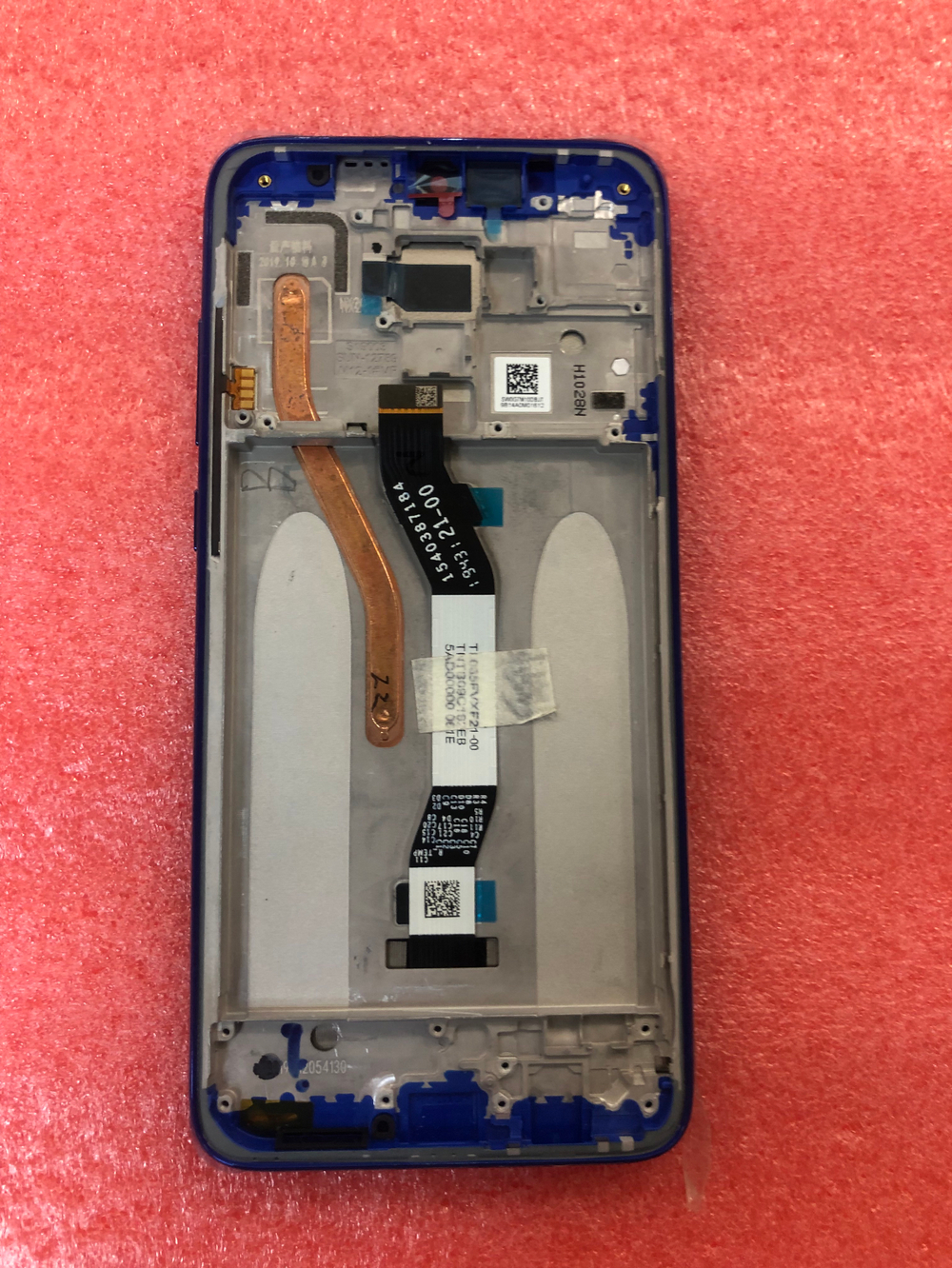 Дисплей для Xiaomi Redmi Not 8 Pro в сборе с рамкой, Оригинал