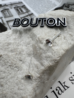 Швензы для серег 2 шт (пара) серебро без заглушек