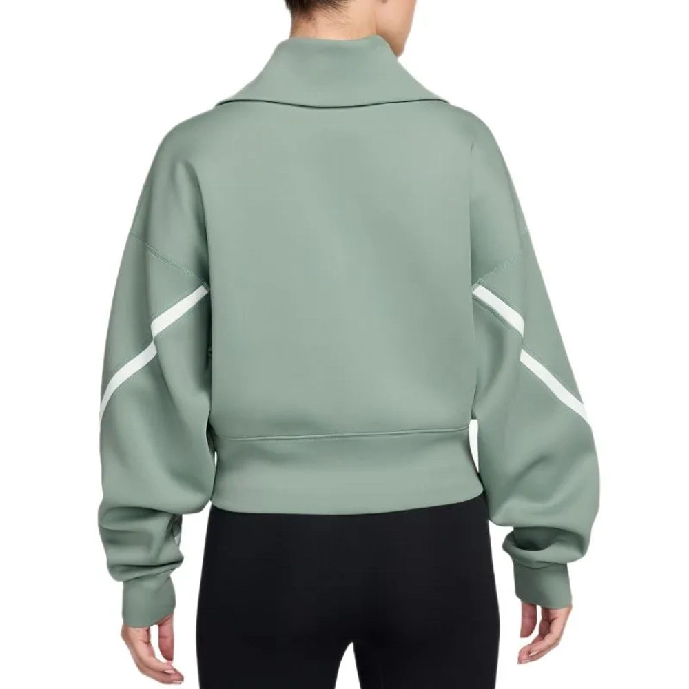 Женская теннисная куртка Nike Advantage Dri-FIT Full-Zip Tennis - steam/white