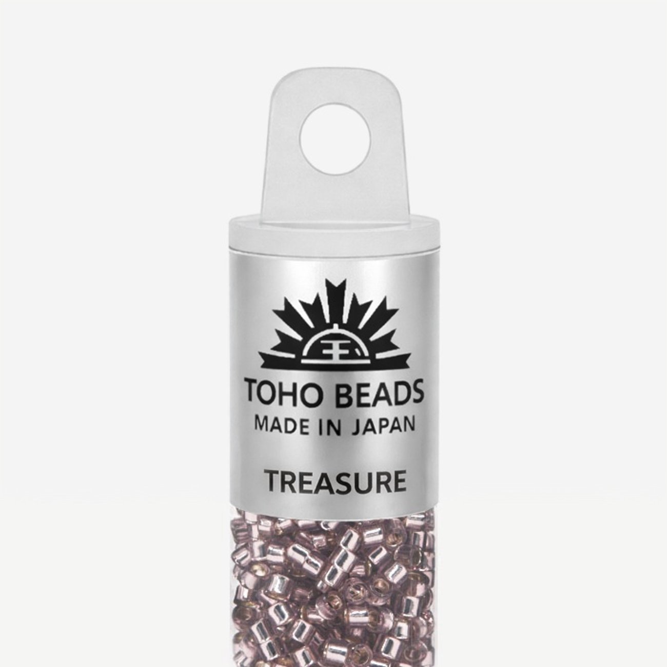 Японский бисер TOHO Treasure (№26), с внутренним серебрением, прозрачный