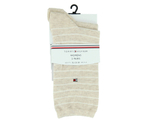 носки 2 пары Tommy Hilfiger - бежевый(100001494)