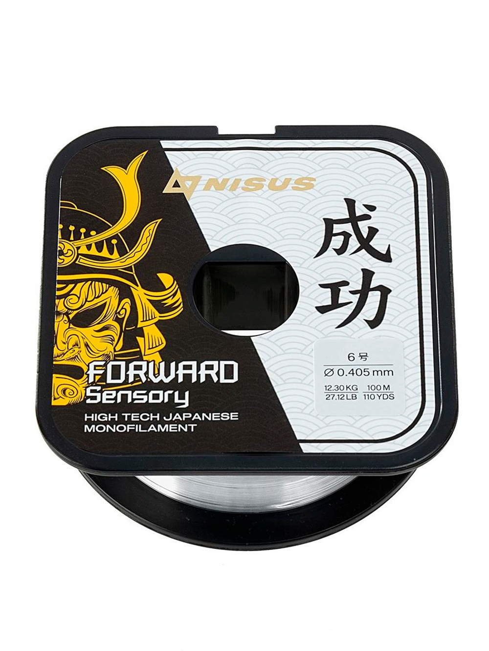 Леска для рыбалки Nisus FORWARD Sensory Nylon Transparent 0,261mm/100m (N-FS-0261-100)