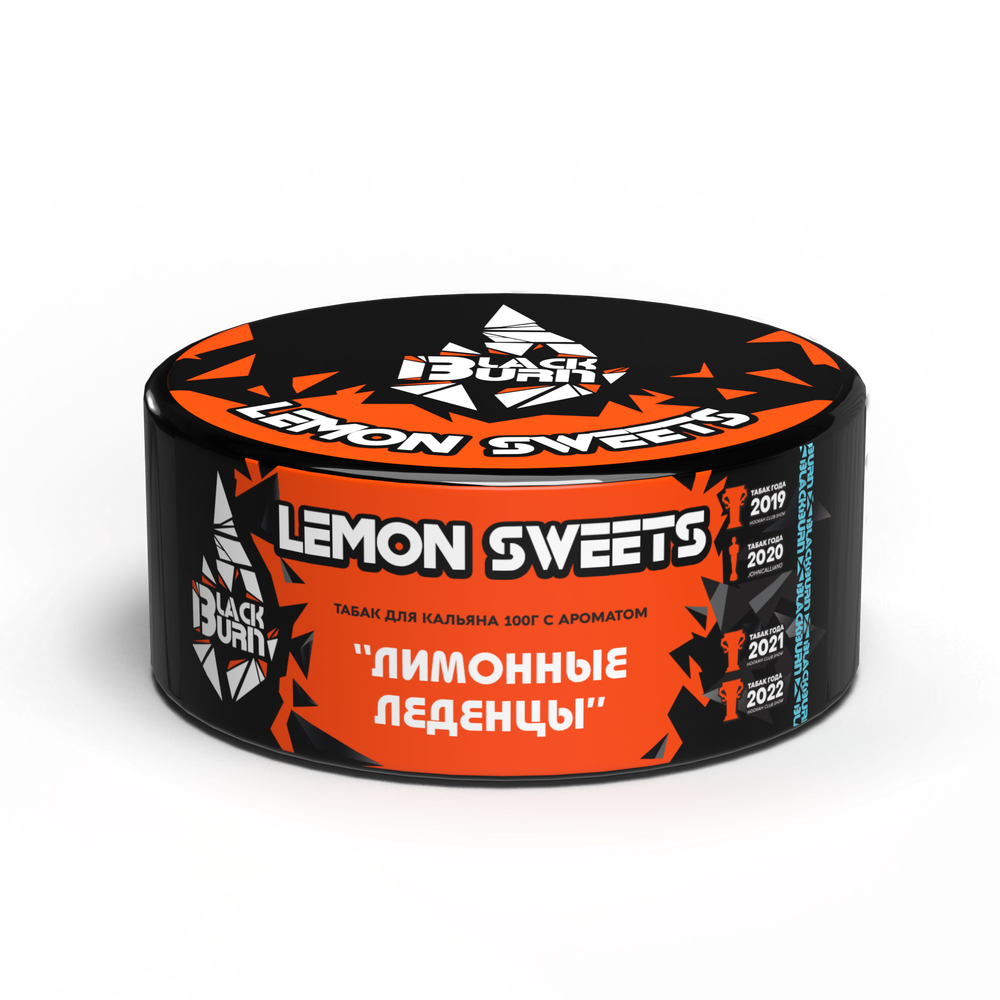 М. Табак для кальяна BlackBurn Lemon Sweets (Лимонные леденцы), 100 гр.