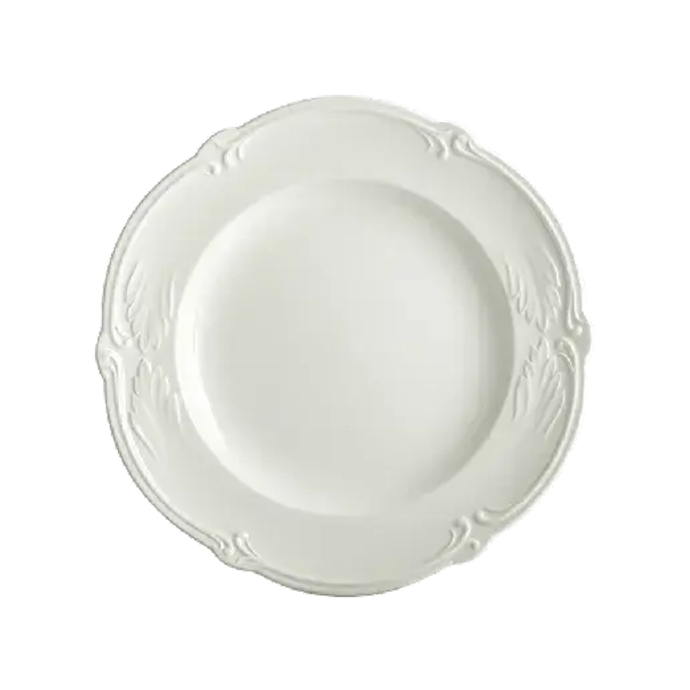 Тарелка для канапе Gien Rocaille Blanc (17 см)