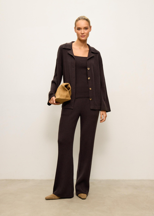 Брюки SORAYA, тёмный шоколад